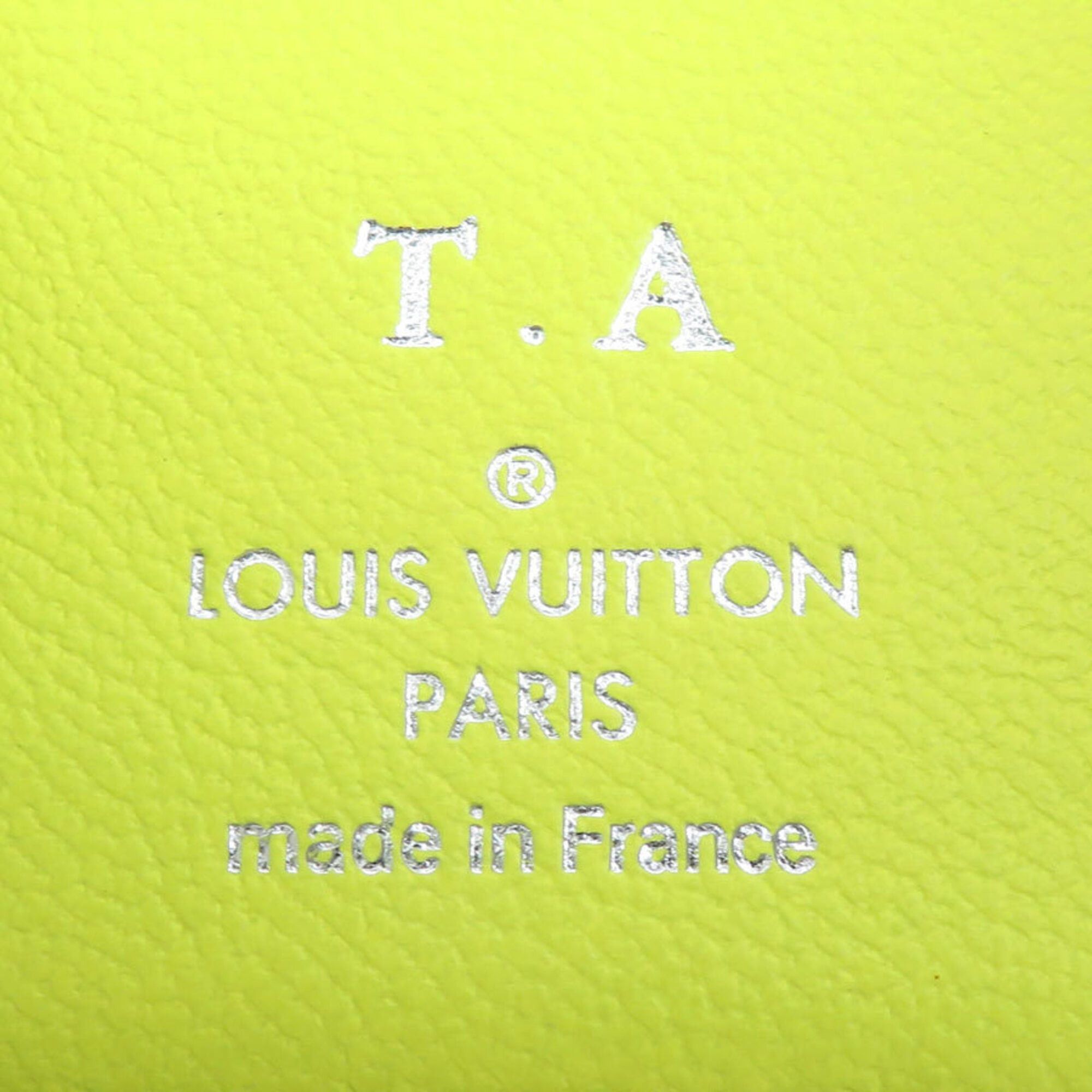 Louis Vuitton Louis Vuitton Bi-fold wallet Portefeuille Lou Leather Yellow Green Silver Women's M82331 Free Shipping e61682a Size ONE SIZE - 9 Thumbnail