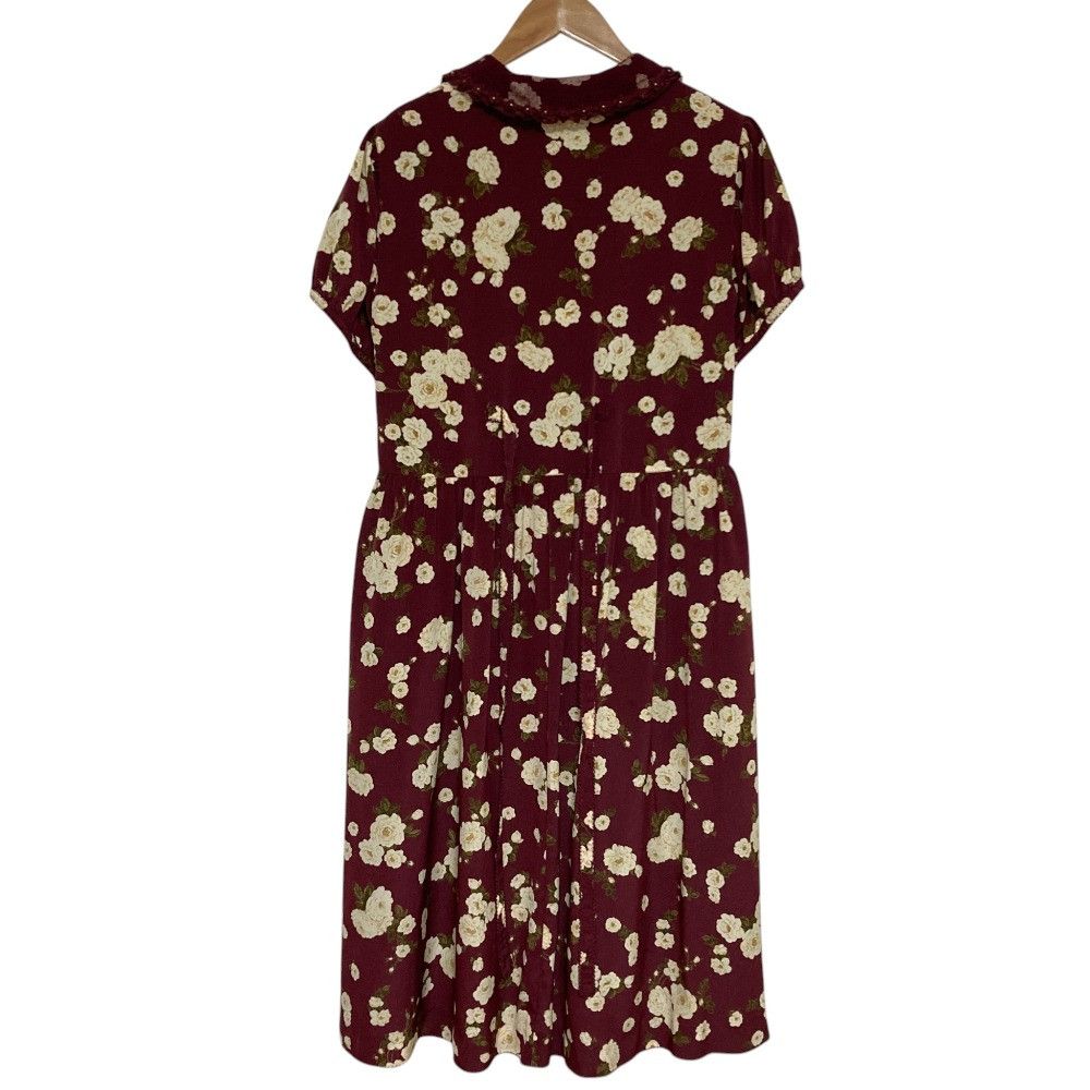 Other Other PINK HOUSE Floral Pleated Dress Textile Dresses DUTY FREE for USA Size ONE SIZE - 3 Thumbnail
