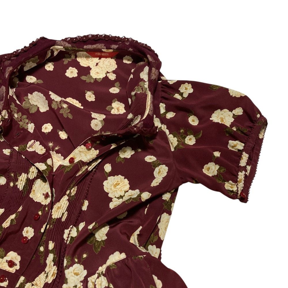Other Other PINK HOUSE Floral Pleated Dress Textile Dresses DUTY FREE for USA Size ONE SIZE - 4 Thumbnail