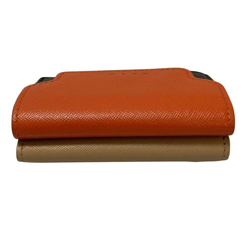 Marni Marni Marni Trifold Compact Wallet Leather Short Wallet DUTY FREE for USA Size ONE SIZE - 3 Thumbnail