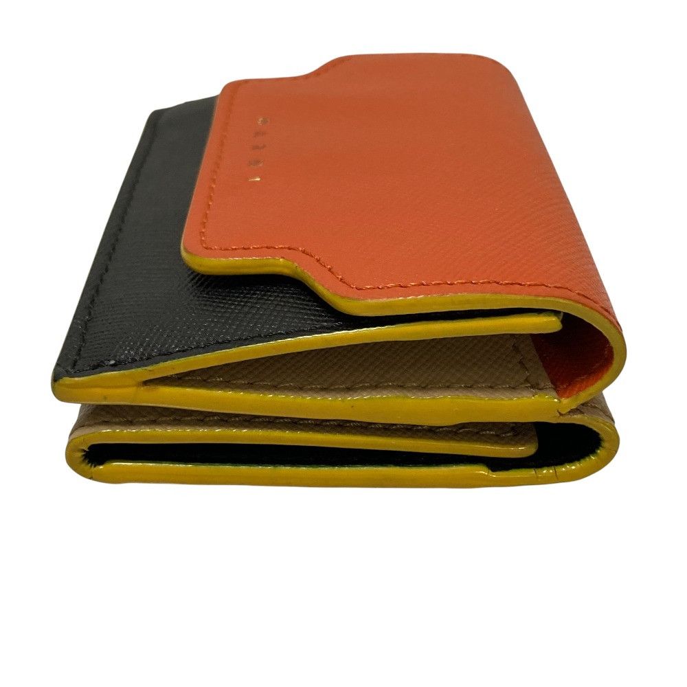 Marni Marni Marni Trifold Compact Wallet Leather Short Wallet DUTY FREE for USA Size ONE SIZE - 6 Thumbnail