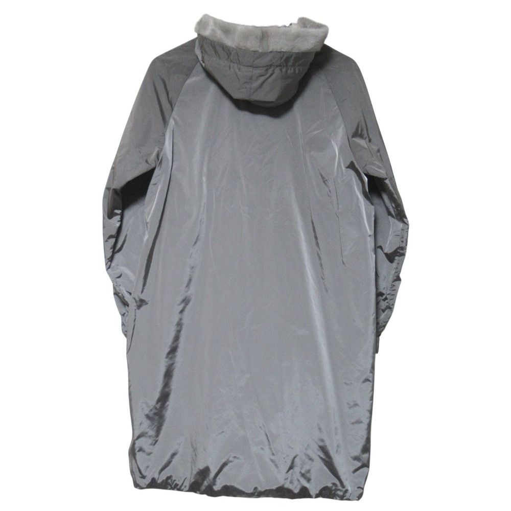 Max Mara Max Mara S Max Mara Mink Fur Trim Nylon Hooded Coat Textile Outerwear DUTY FREE for USA Size ONE SIZE - 7 Thumbnail
