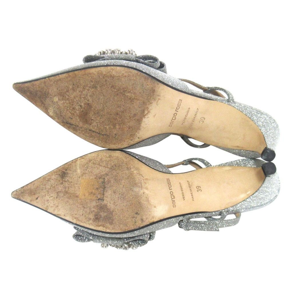 Other Other Sergio Rossi SR1 glitter pumps Plastic / Synthetic Shoes DUTY FREE for USA Size ONE SIZE - 10 Thumbnail