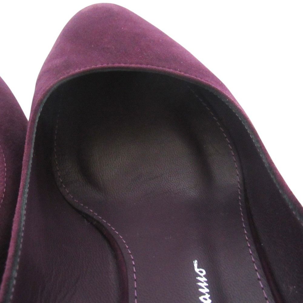 Salvatore Ferragamo Salvatore Ferragamo Salvatore Ferragamo ORTENSIA 55.5 Suede Mary Jane Pumps Leather Shoes ORTENSIA55.5 DUTY FREE for USA Size ONE SIZE - 8 Thumbnail
