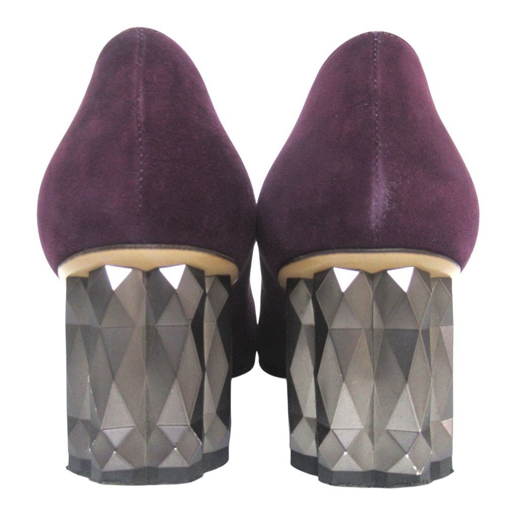 Salvatore Ferragamo Salvatore Ferragamo Salvatore Ferragamo ORTENSIA 55.5 Suede Mary Jane Pumps Leather Shoes ORTENSIA55.5 DUTY FREE for USA Size ONE SIZE - 4 Thumbnail