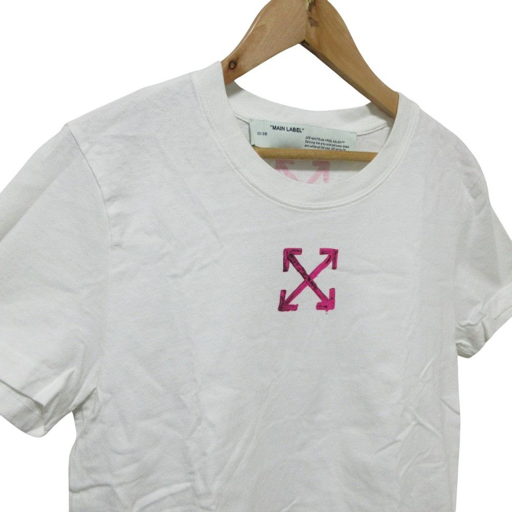 Off-White Off-White Off-White Arrow Logo Print Short Sleeve T Shirt Textile T-Shirts DUTY FREE for USA Size ONE SIZE - 4 Thumbnail