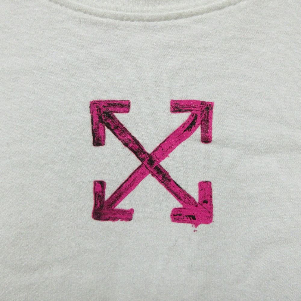 Off-White Off-White Off-White Arrow Logo Print Short Sleeve T Shirt Textile T-Shirts DUTY FREE for USA Size ONE SIZE - 5 Thumbnail