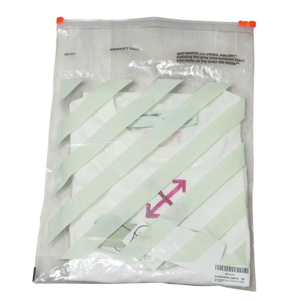 Off-White Off-White Off-White Arrow Logo Print Short Sleeve T Shirt Textile T-Shirts DUTY FREE for USA Size ONE SIZE - 6 Thumbnail