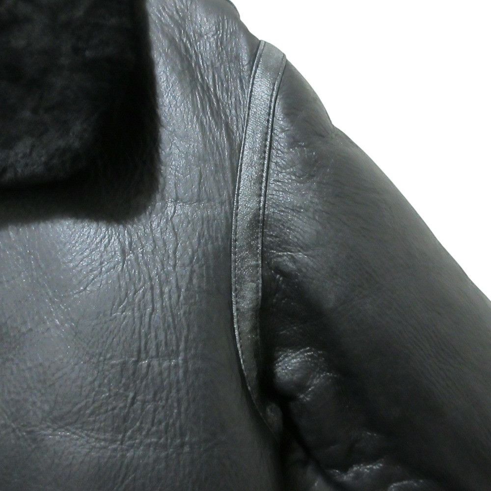 Other Other WESTOP Shearling Flight Jacket Leather Outerwear DUTY FREE for USA Size ONE SIZE - 9 Thumbnail