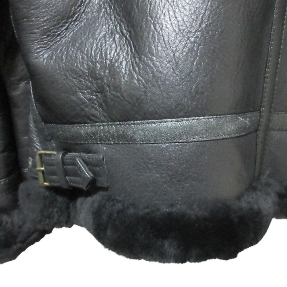 Other Other WESTOP Shearling Flight Jacket Leather Outerwear DUTY FREE for USA Size ONE SIZE - 12 Thumbnail