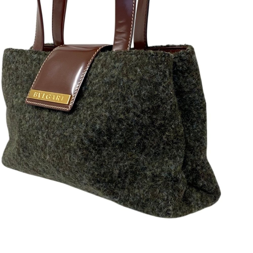 Bvlgari Bvlgari Bvlgari Wool Handbag Textile Handbag DUTY FREE for USA Size ONE SIZE - 2 Thumbnail