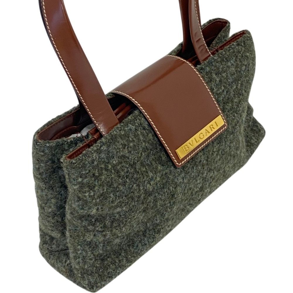 Bvlgari Bvlgari Bvlgari Wool Handbag Textile Handbag DUTY FREE for USA Size ONE SIZE - 5 Thumbnail