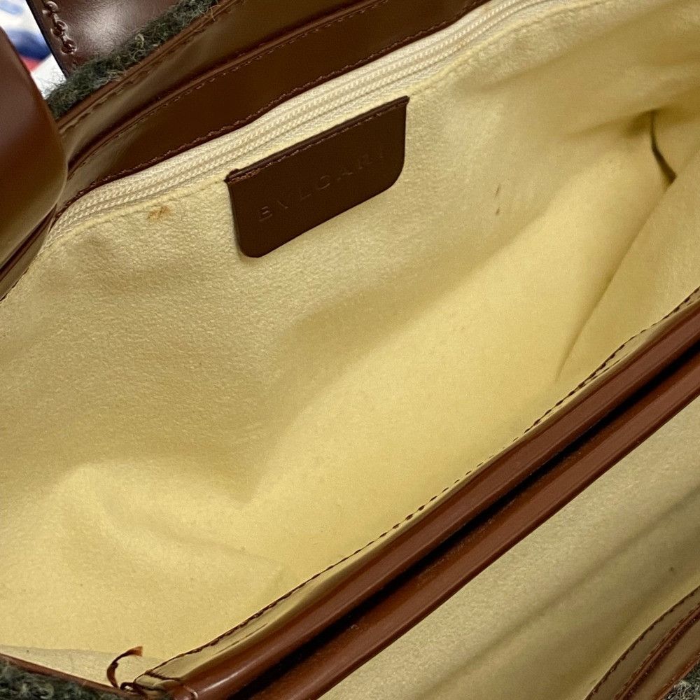 Bvlgari Bvlgari Bvlgari Wool Handbag Textile Handbag DUTY FREE for USA Size ONE SIZE - 9 Thumbnail