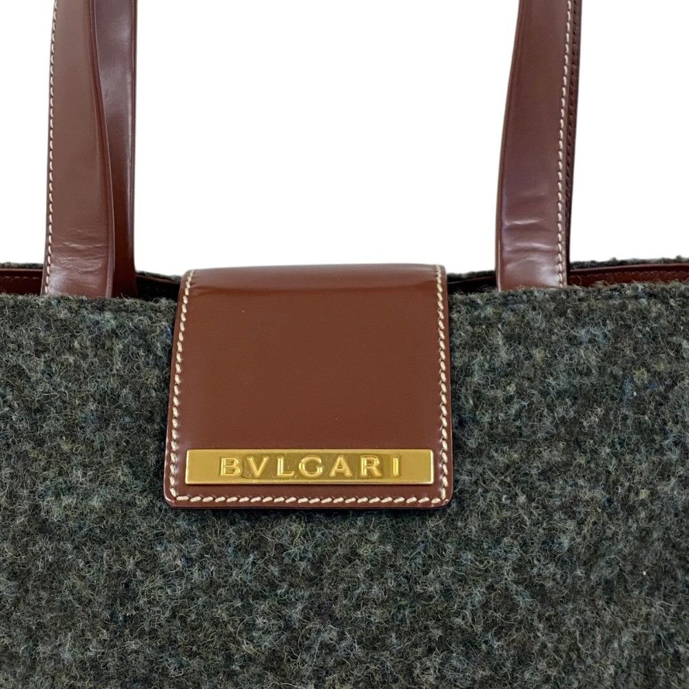 Bvlgari Bvlgari Bvlgari Wool Handbag Textile Handbag DUTY FREE for USA Size ONE SIZE - 6 Thumbnail