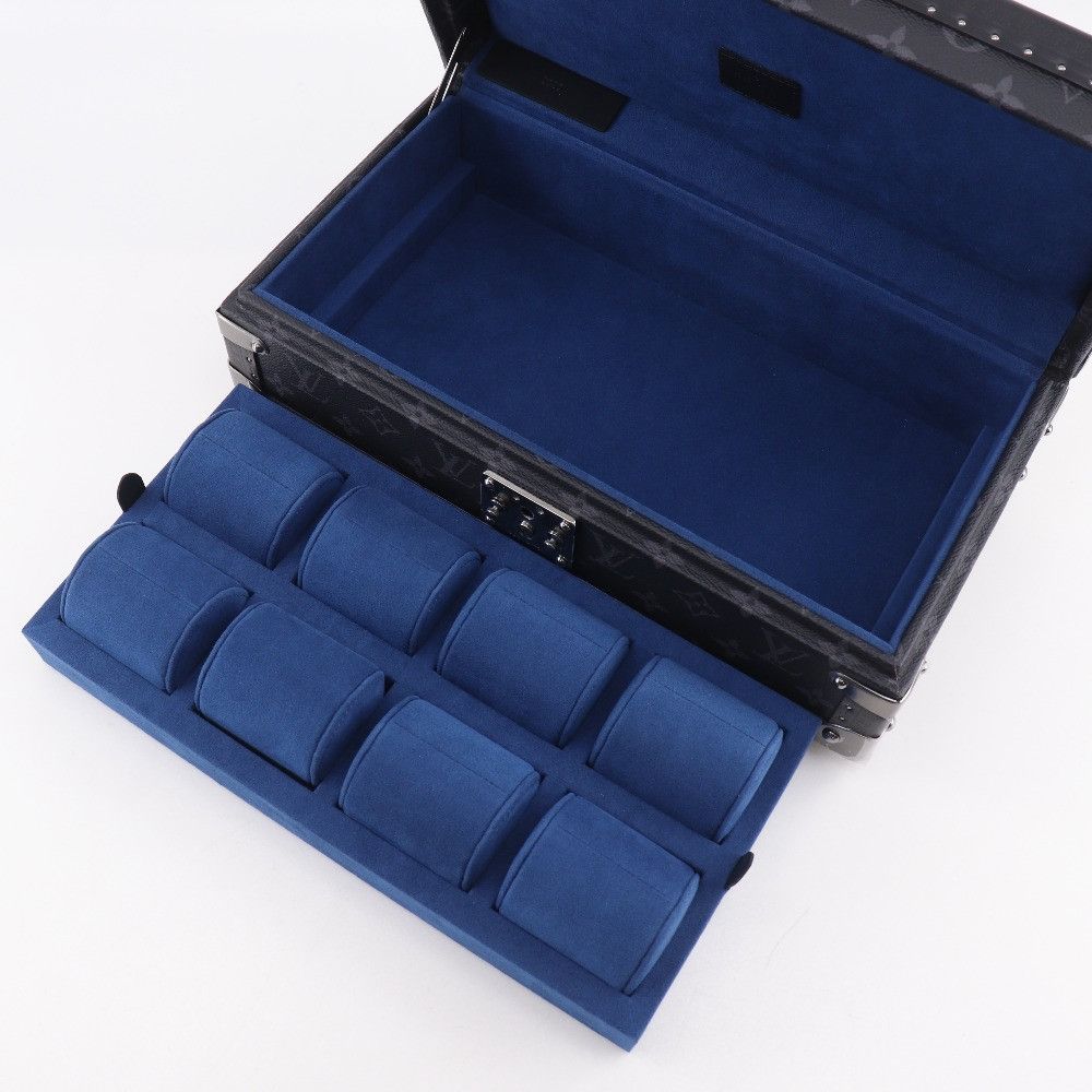 Louis Vuitton Louis Vuitton Louis Vuitton Coffret 8 Montres Monogram Watch Case Textile Other M20016 DUTY FREE for USA Size ONE SIZE - 6 Thumbnail