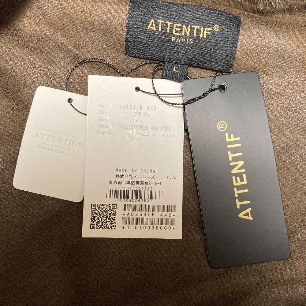 Other Other Atlantis Faux Fur Short Jacket Plastic / Synthetic Outerwear A0854LB442 DUTY FREE for USA Size ONE SIZE - 6 Thumbnail