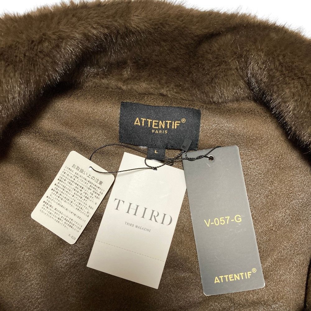 Other Other Atlantis Faux Fur Short Jacket Plastic / Synthetic Outerwear A0854LB442 DUTY FREE for USA Size ONE SIZE - 5 Thumbnail