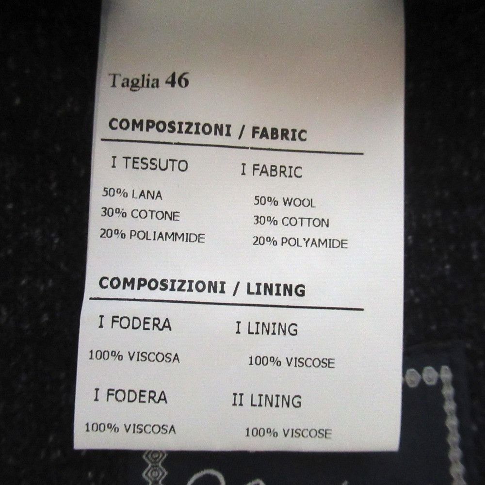 Other Other Orian Vintage Merino Wool Double Breasted Jacket Textile Outerwear DUTY FREE for USA Size ONE SIZE - 7 Thumbnail