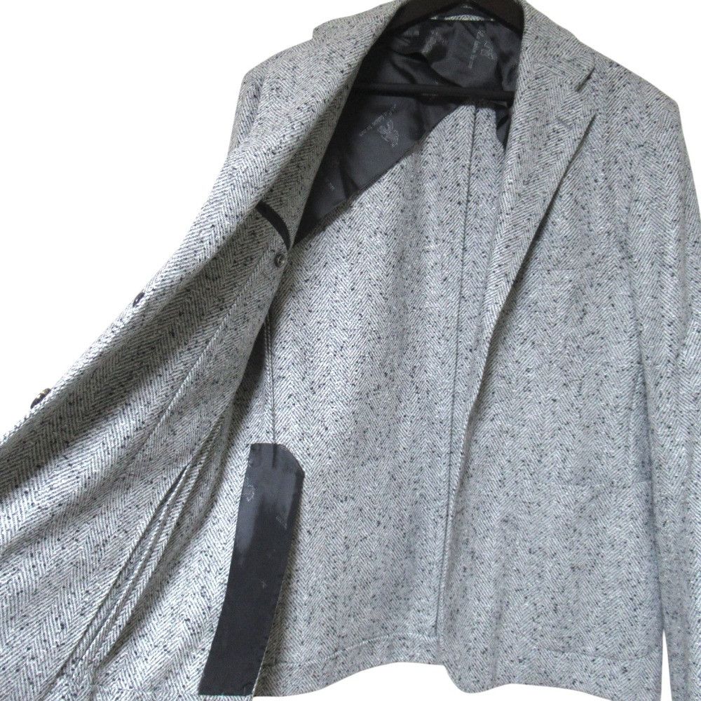 Other Other abla Herringbone Single Blazer Textile Outerwear DUTY FREE for USA Size ONE SIZE - 4 Thumbnail