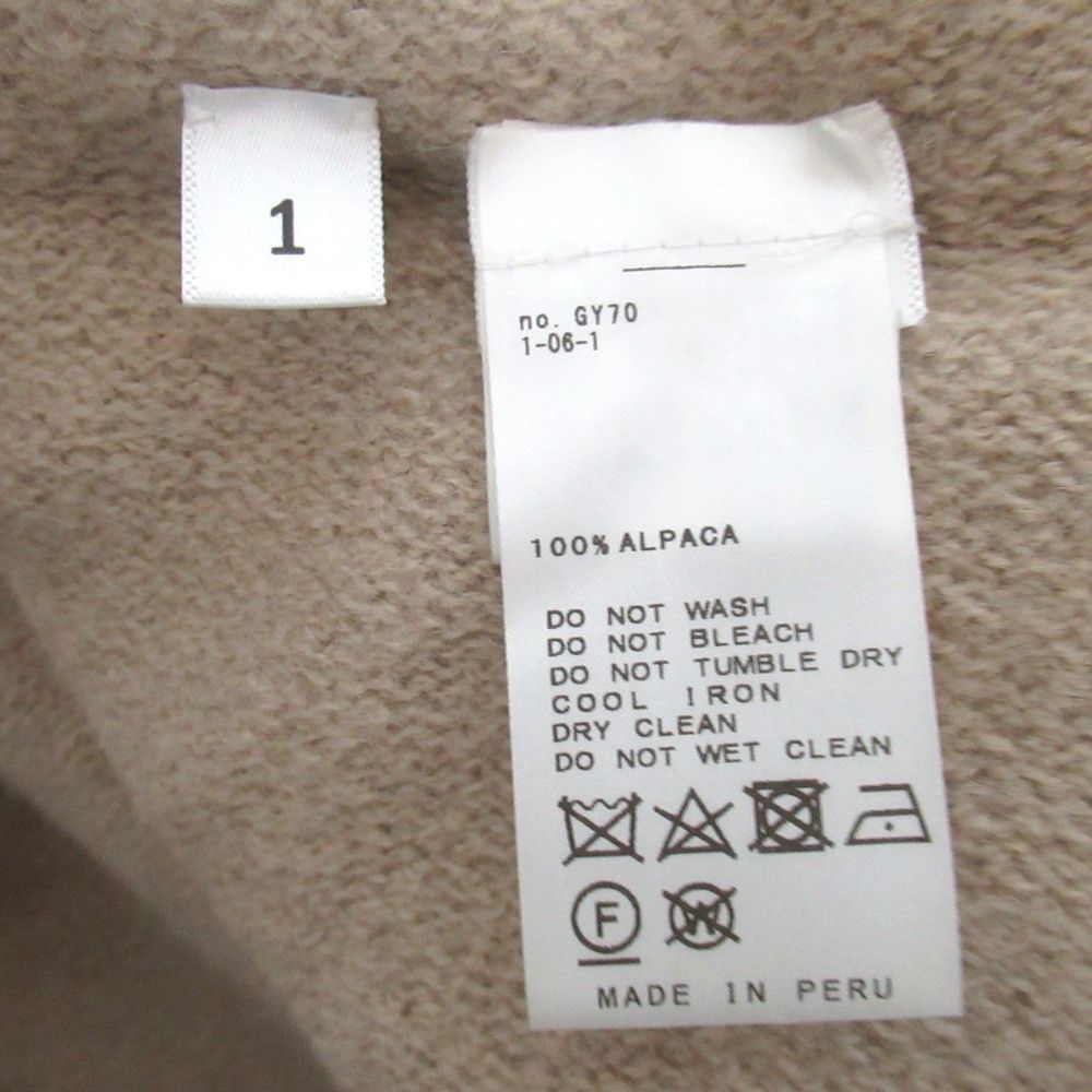 Other Other Lauren Manoogian Alpaca Turtleneck Sweater Textile Tops DUTY FREE for USA Size ONE SIZE - 5 Thumbnail