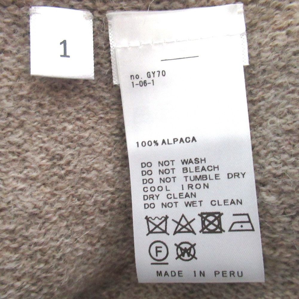 Other Other Lauren Manoogian Alpaca Turtleneck Sweater Textile Tops DUTY FREE for USA Size ONE SIZE - 4 Thumbnail