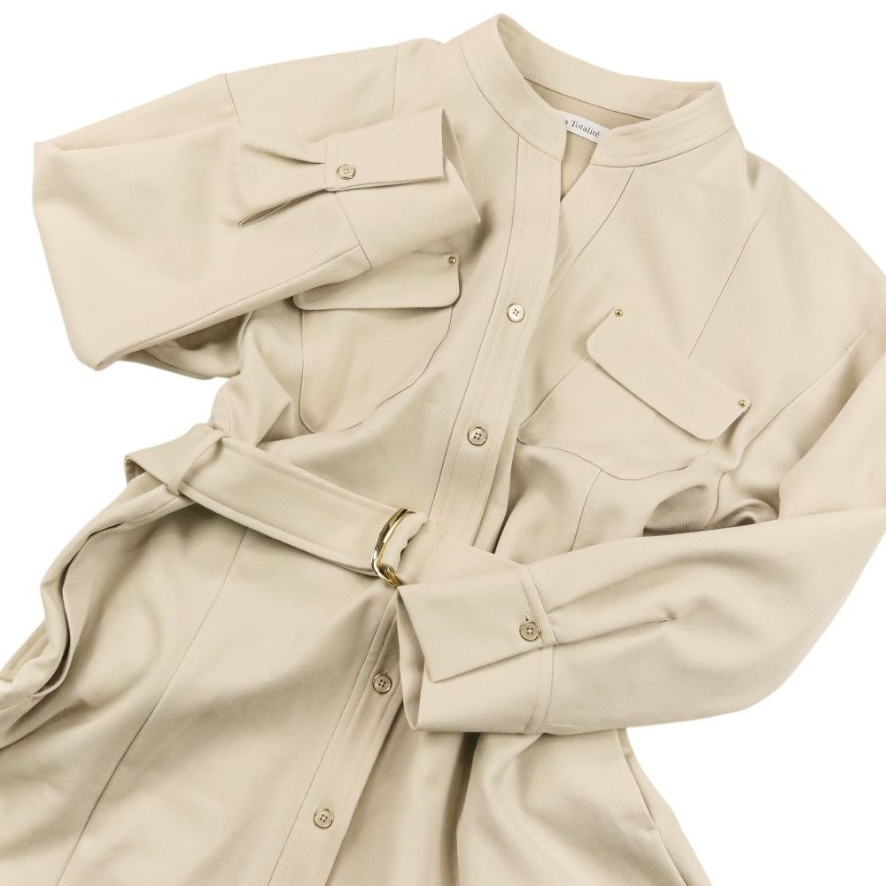 Other Other La Totalite Washable Twill Shirt Dress Textile Dresses DUTY FREE for USA Size ONE SIZE - 6 Thumbnail