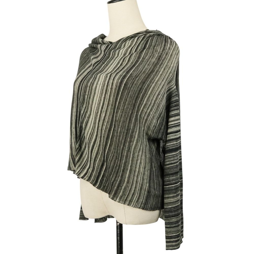 Other Other Jurgen Lehl Stripe Drape Top Textile Tops DUTY FREE for USA Size ONE SIZE - 2 Thumbnail