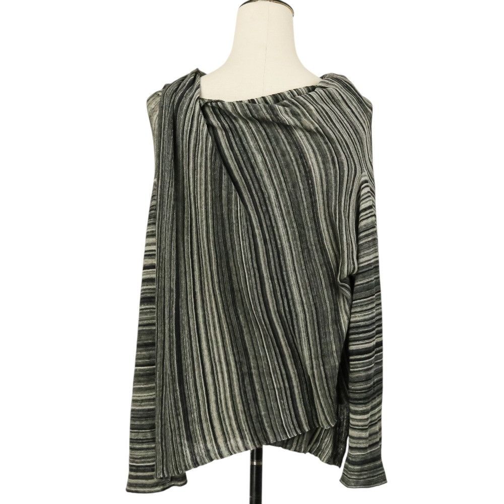Other Other Jurgen Lehl Stripe Drape Top Textile Tops DUTY FREE for USA Size ONE SIZE - 4 Thumbnail