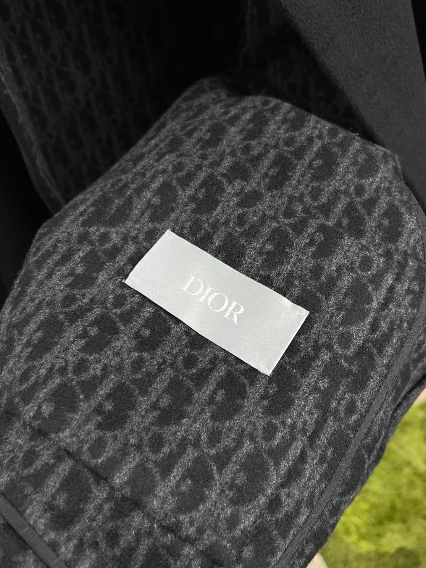 Dior Black Long Coat with Collar - Size M Size US M / EU 48-50 / 2 - 6 Thumbnail