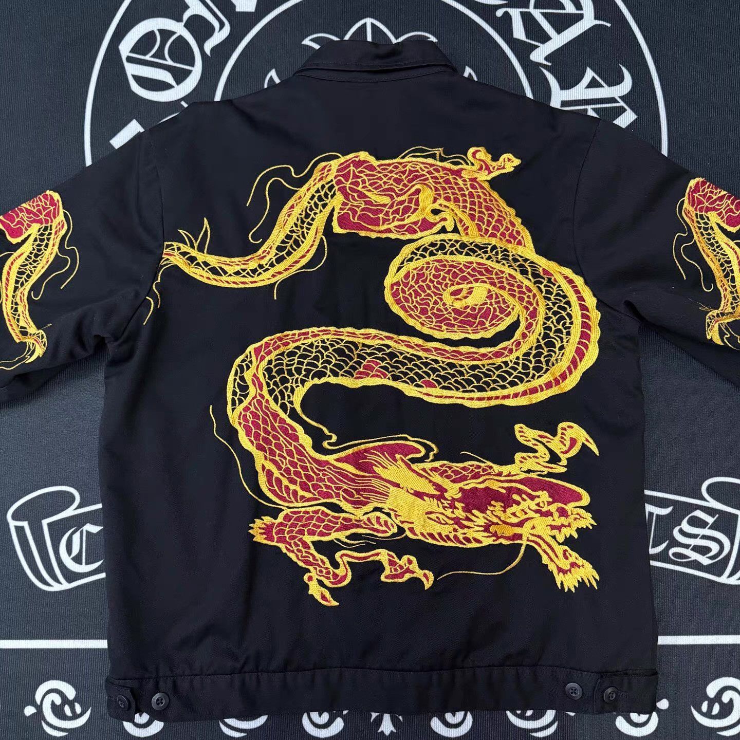 Supreme Dragon Embroidered Multi Color Light Jacket L Size US L / EU 52-54 / 3 - 5 Thumbnail
