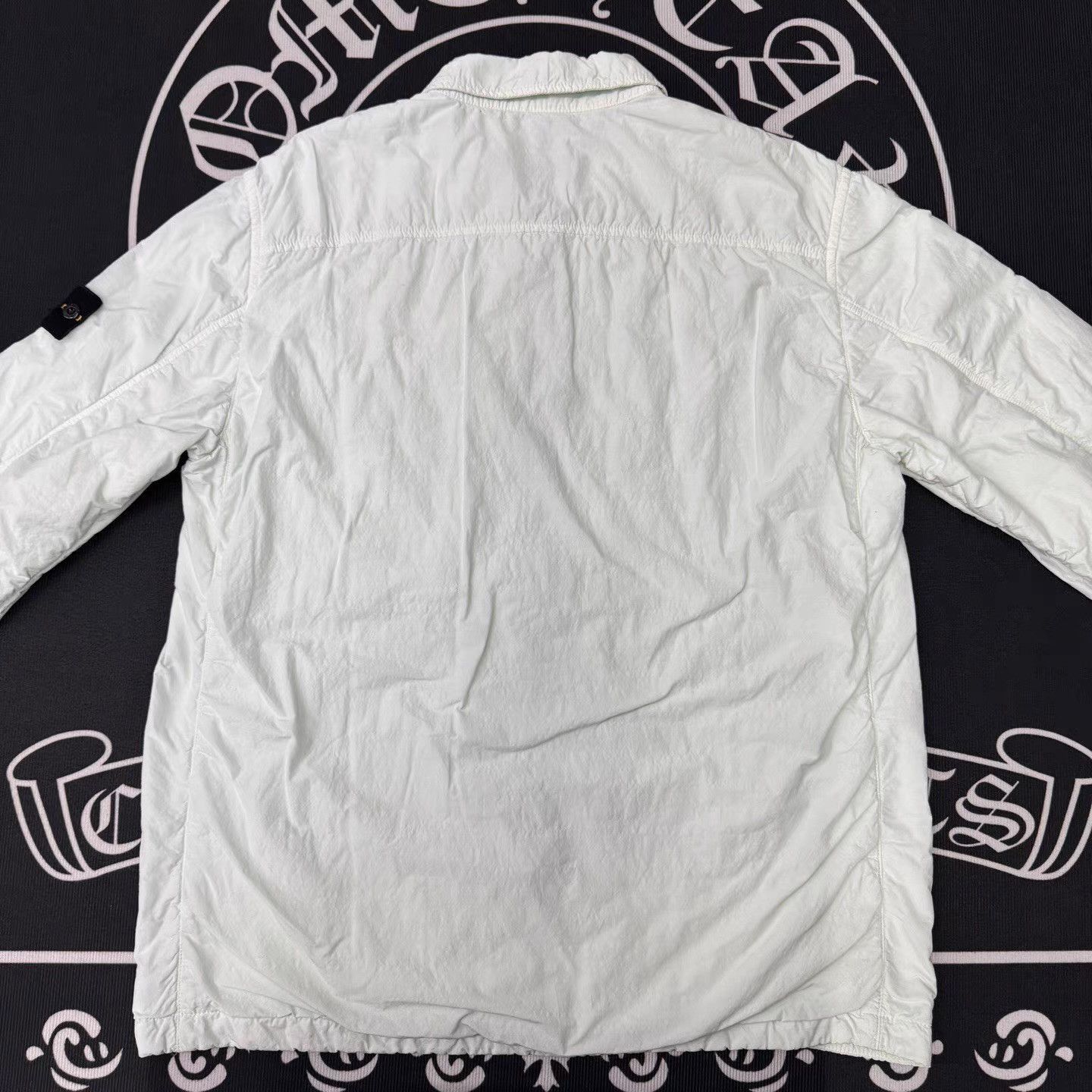 Stone Island White Lightweight Zip-Front Jacket - XL Size US XL / EU 56 / 4 - 3 Thumbnail