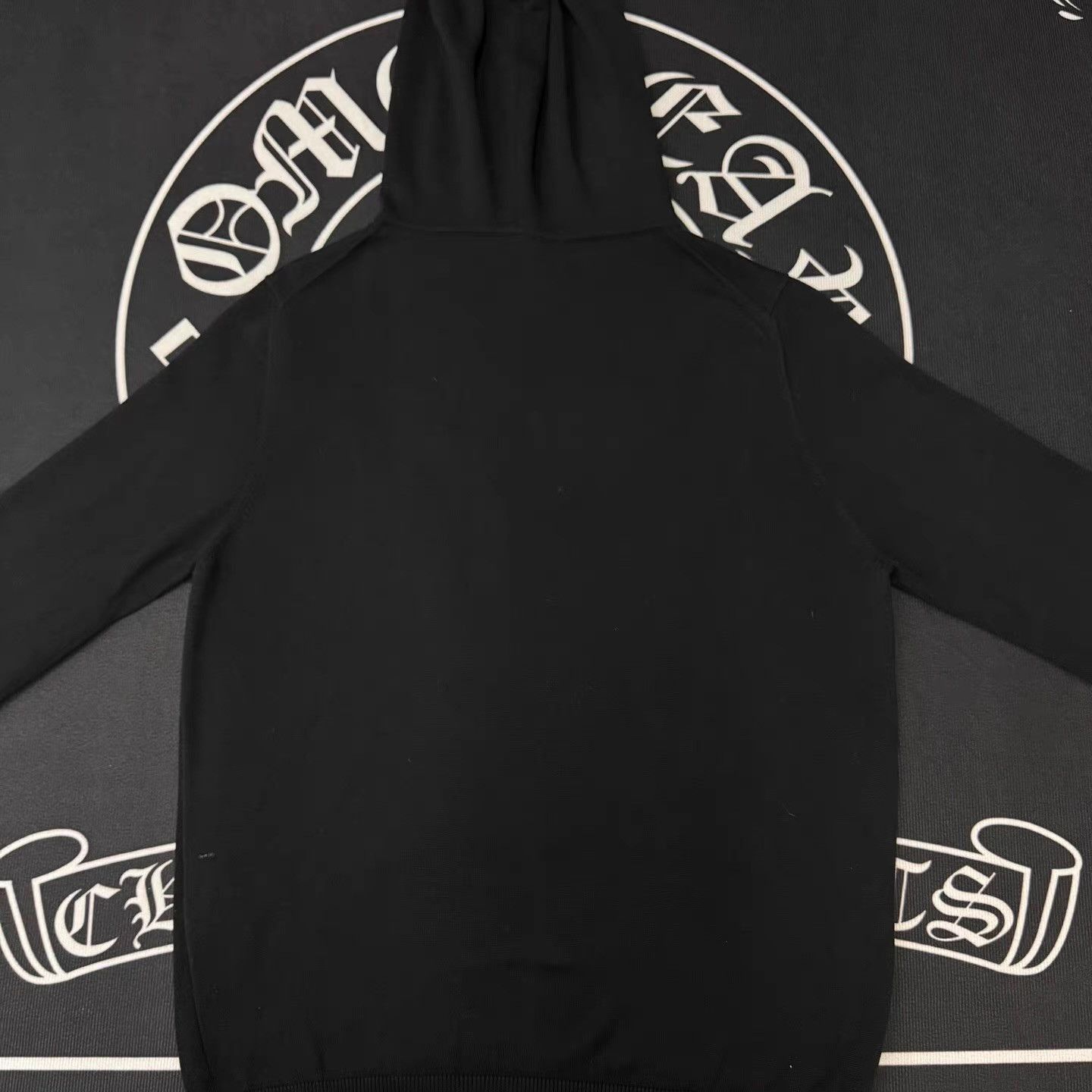 Louis Vuitton Black Logo Print Hoodie Size US L / EU 52-54 / 3 - 2 Thumbnail