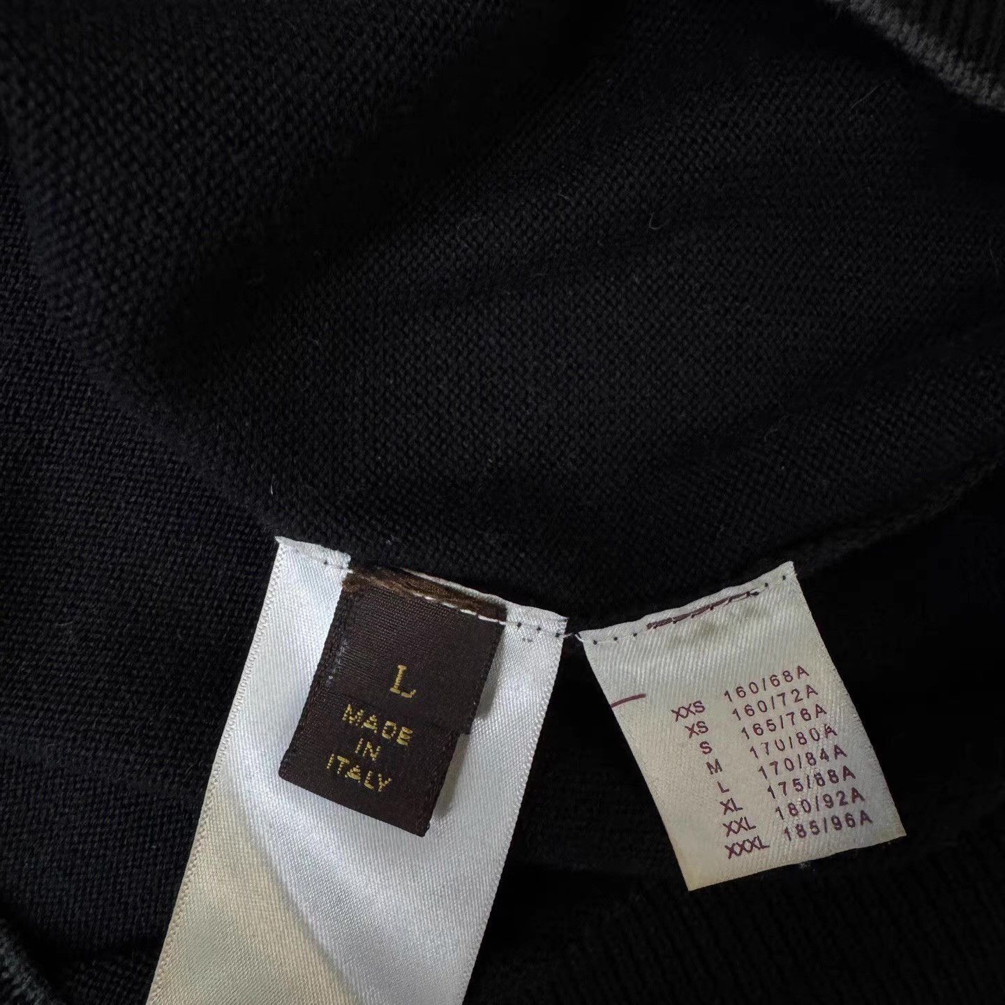 Louis Vuitton Black Logo Print Hoodie Size US L / EU 52-54 / 3 - 4 Thumbnail