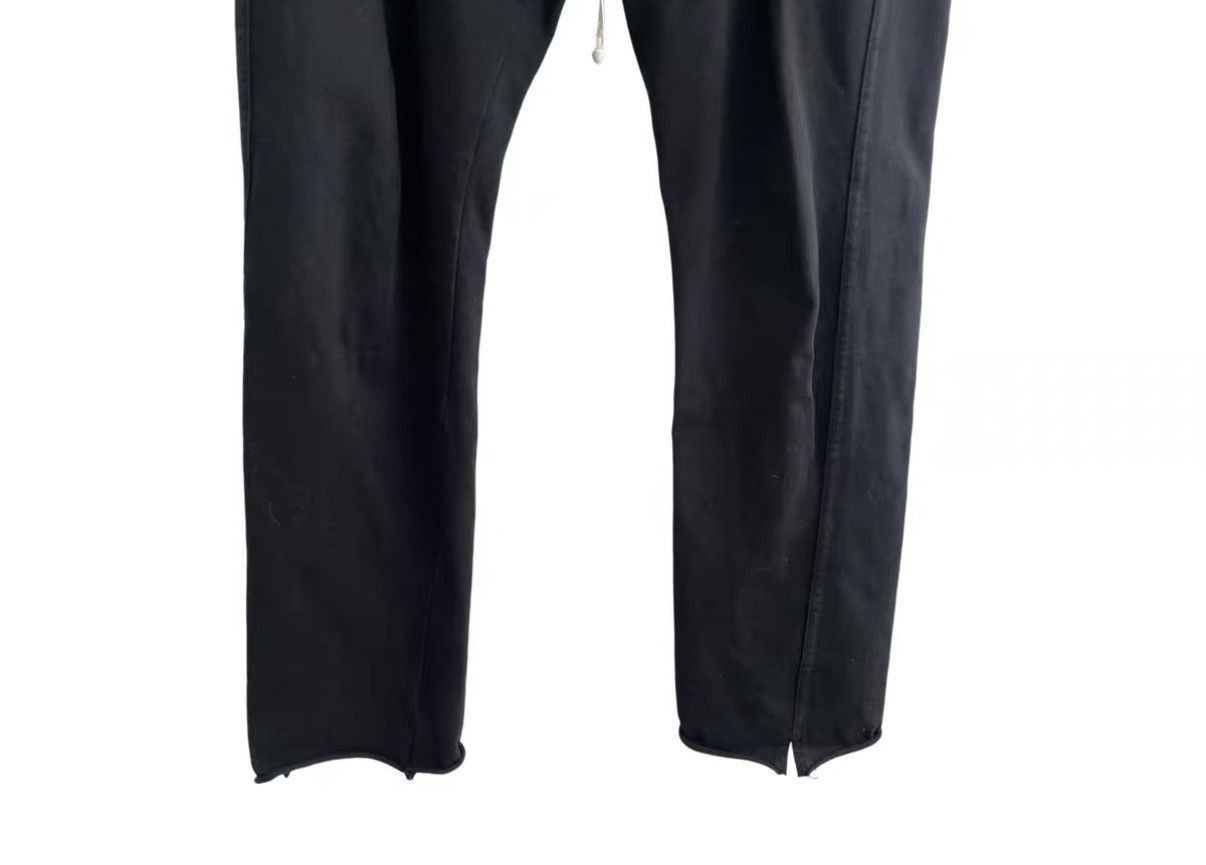 Rick Owens Black Casual Drawstring Pants Size 34 Size US 34 / EU 50 - 4 Thumbnail
