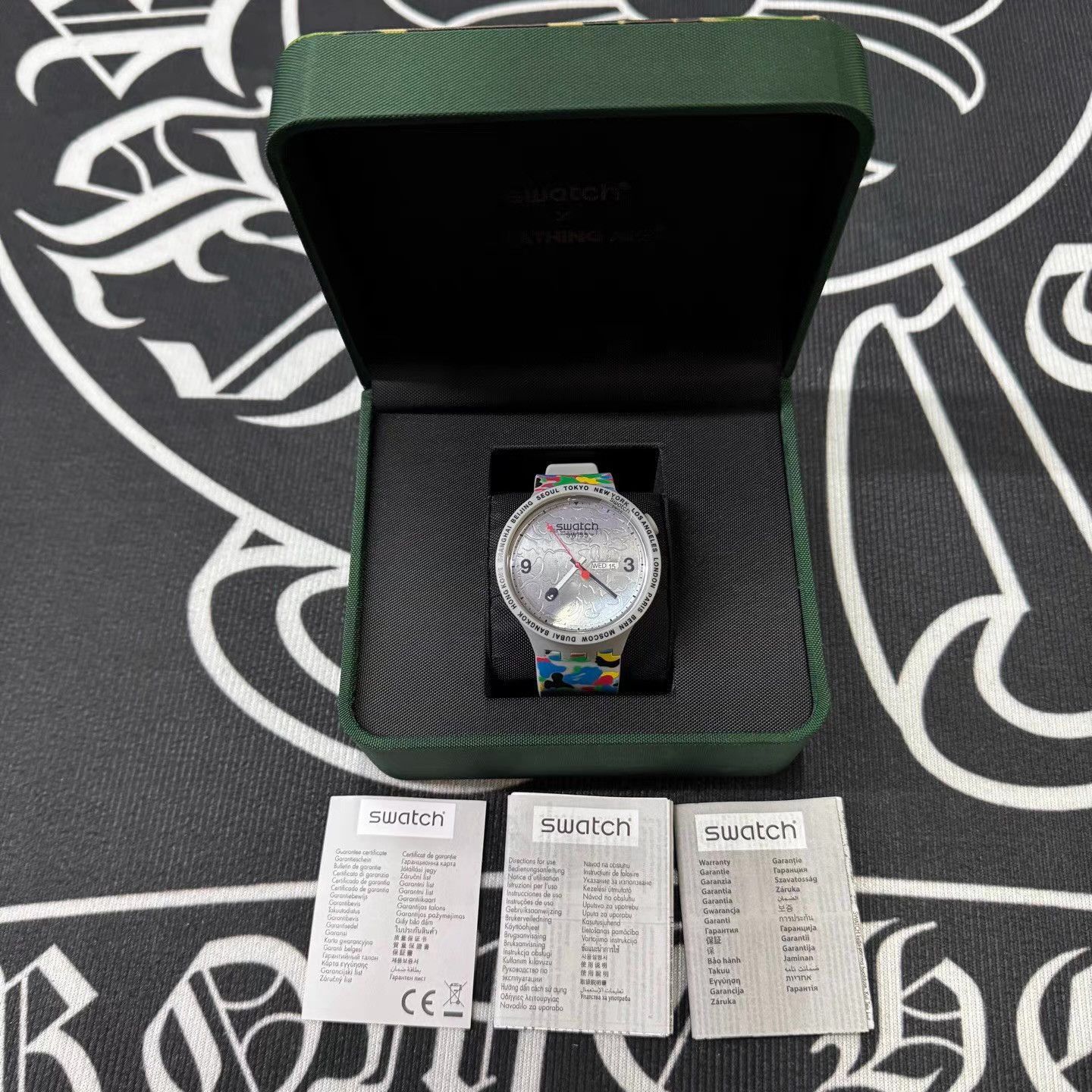 Swatch Multi-Color Dial World City Watch Size ONE SIZE - 6 Thumbnail