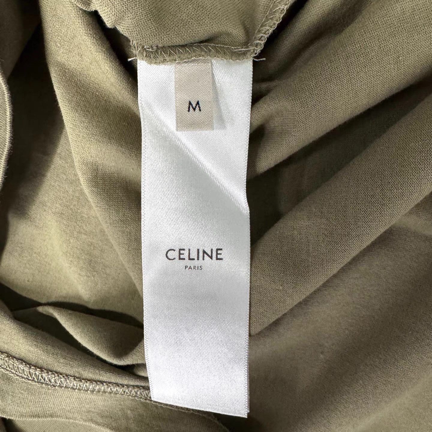 Celine Brown Short-Sleeve Crew Neck Shirt Size US M / EU 48-50 / 2 - 2 Thumbnail