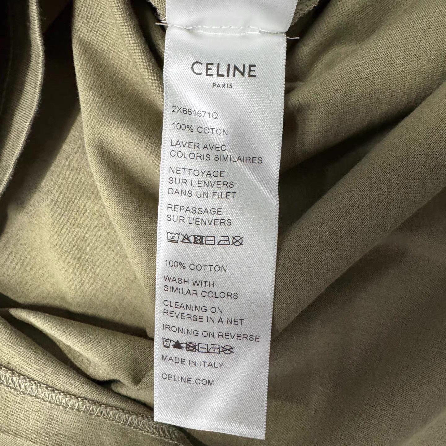 Celine Brown Short-Sleeve Crew Neck Shirt Size US M / EU 48-50 / 2 - 4 Thumbnail