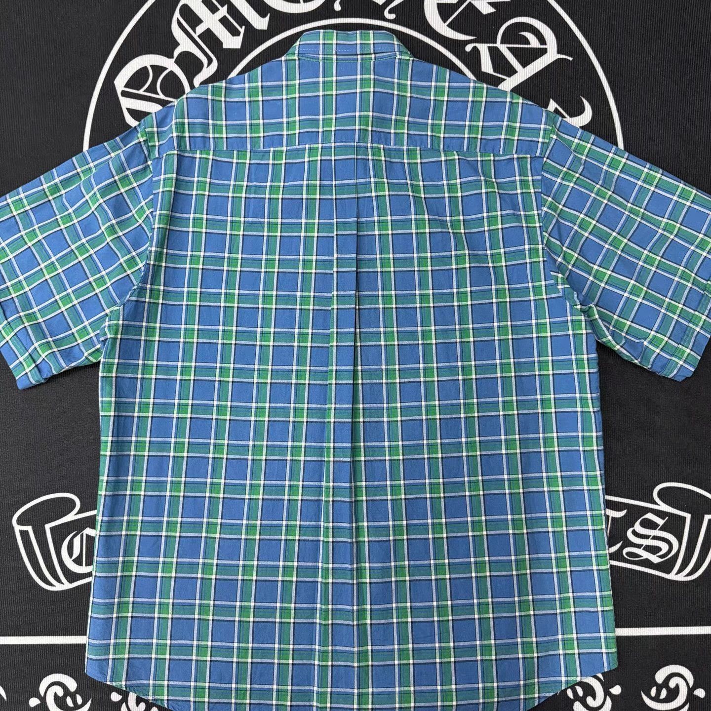 Gucci Multi Plaid Short Sleeve Button-Up Shirt Size US XL / EU 56 / 4 - 3 Thumbnail
