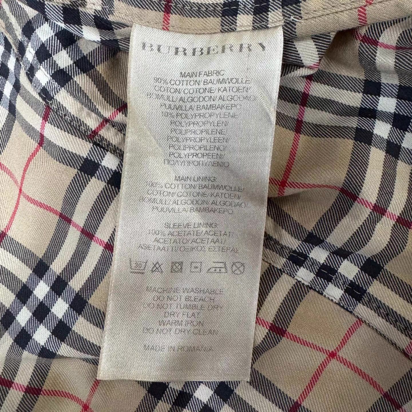 Burberry Gray Double-Breasted Light Jacket Size L Size US L / EU 52-54 / 3 - 5 Thumbnail