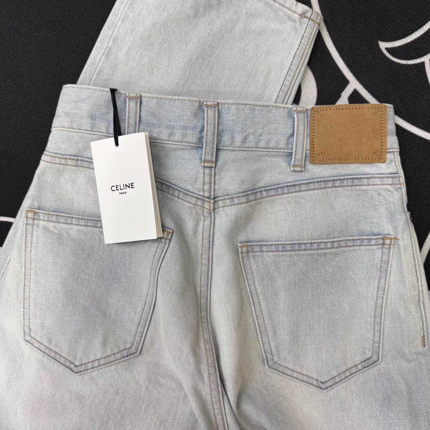 Celine Blue High-Waisted Denim Jeans Size US 36 / EU 52 - 3 Thumbnail