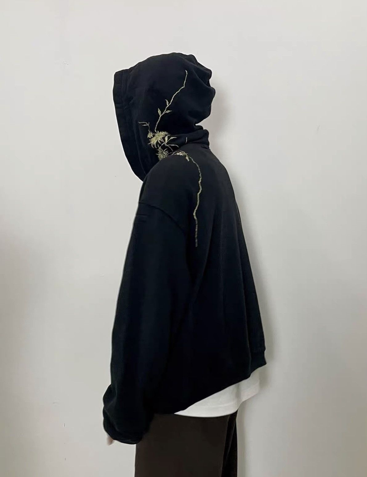 Haider Ackermann Black Hooded Sweatshirt, Size S Size US S / EU 44-46 / 1 - 7 Thumbnail
