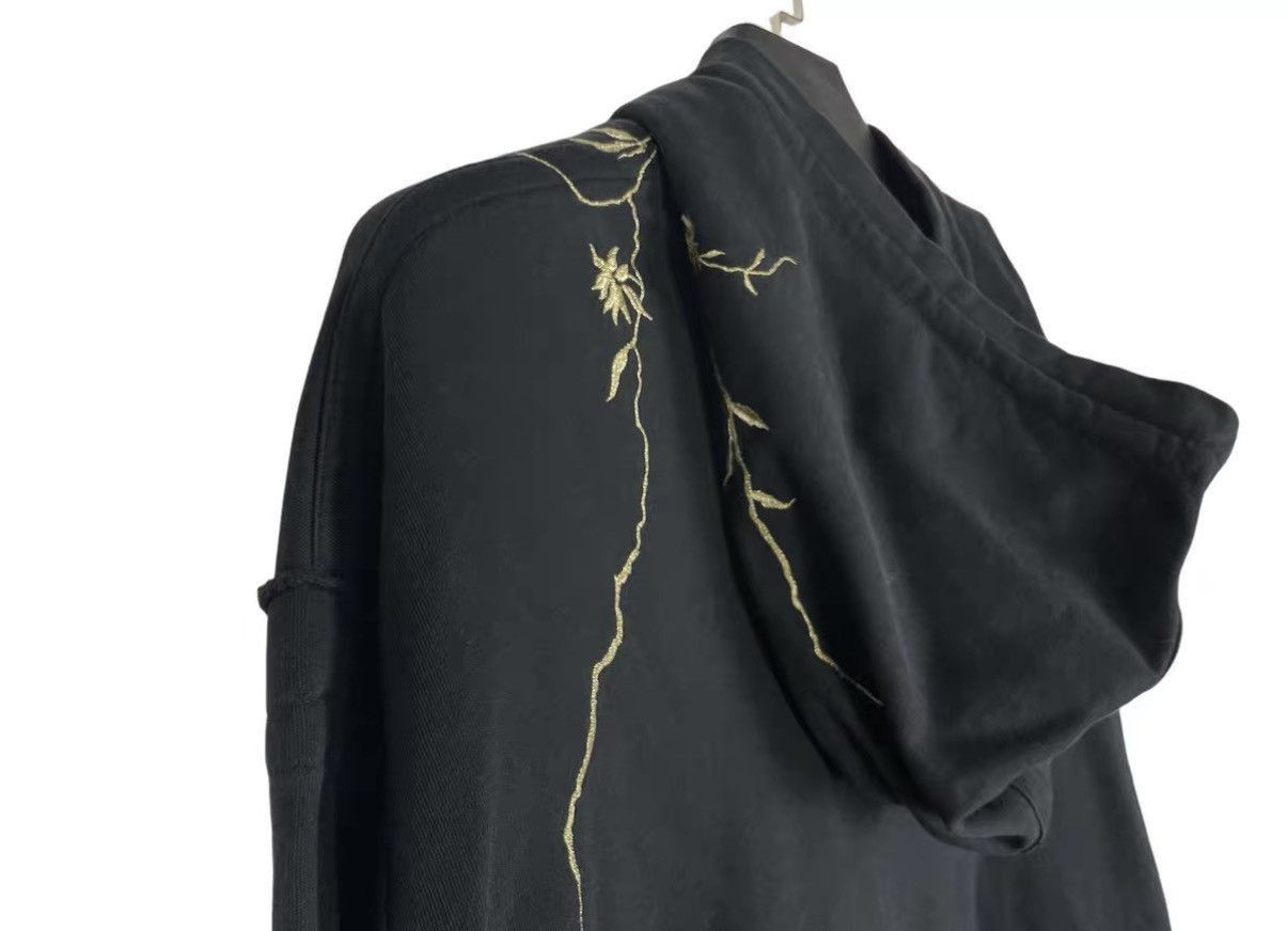 Haider Ackermann Black Hooded Sweatshirt, Size S Size US S / EU 44-46 / 1 - 5 Thumbnail