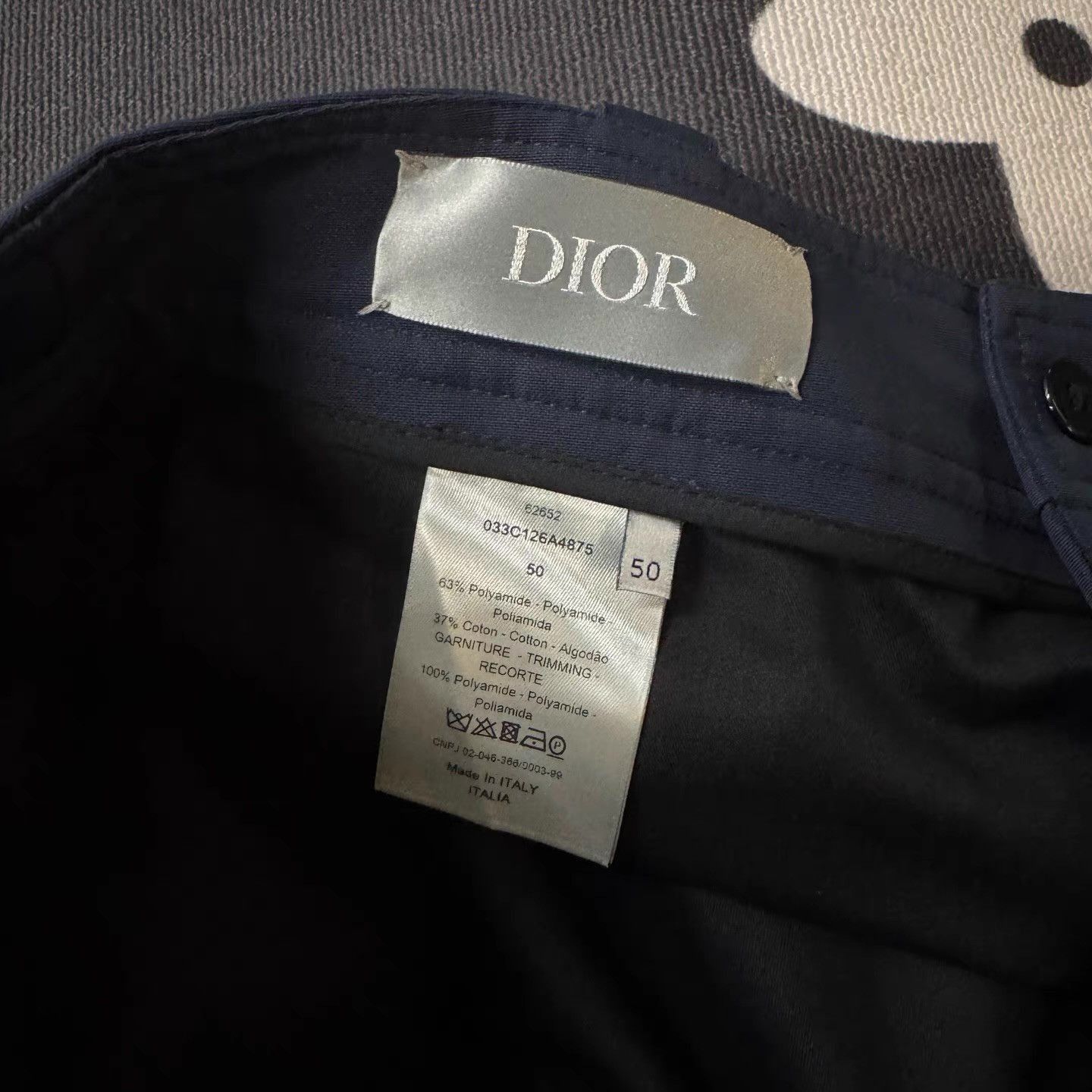 Dior Black Cargo Shorts with Utility Pockets Size 36 Size US 36 / EU 52 - 3 Thumbnail