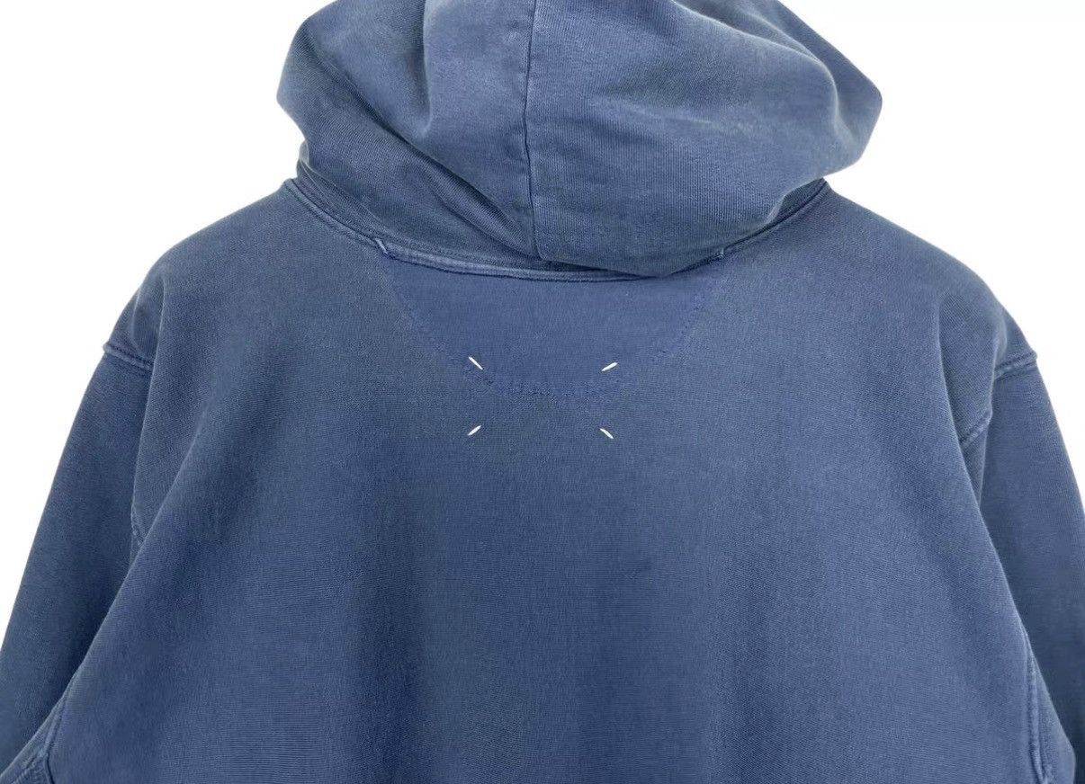 Maison Margiela Blue Hooded Sweatshirt, Size M Size US M / EU 48-50 / 2 - 4 Thumbnail