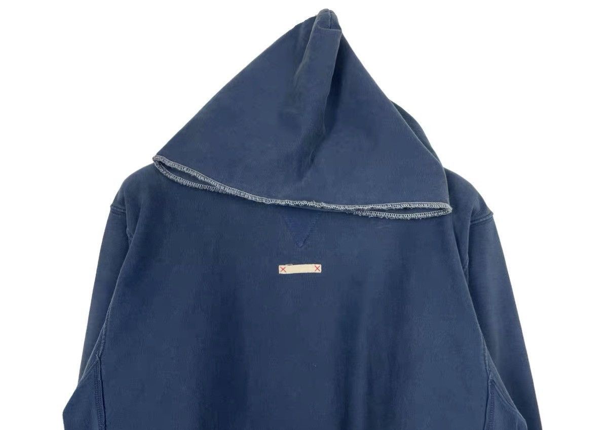 Maison Margiela Blue Hooded Sweatshirt, Size M Size US M / EU 48-50 / 2 - 3 Thumbnail