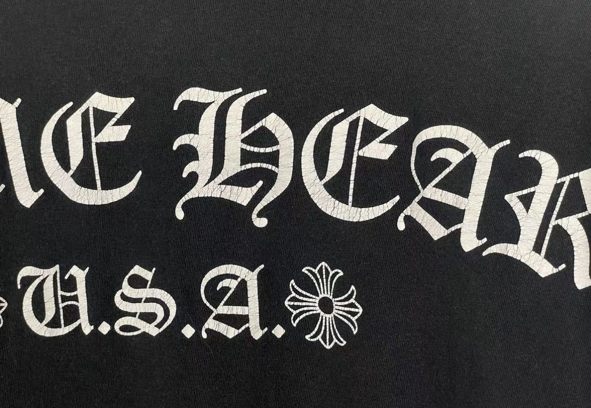 Chrome Hearts Black Short-Sleeve Pocket T-Shirt Size US L / EU 52-54 / 3 - 6 Thumbnail