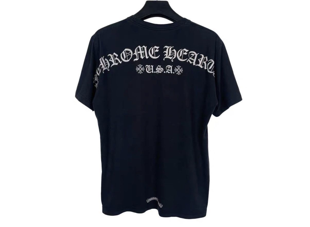 Chrome Hearts Black Short-Sleeve Pocket T-Shirt Size US L / EU 52-54 / 3 - 2 Thumbnail