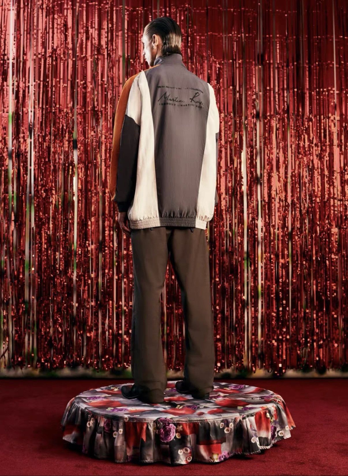 Martine Rose Gray Color Block Light Jacket - XS Size US XS / EU 42 / 0 - 8 Thumbnail