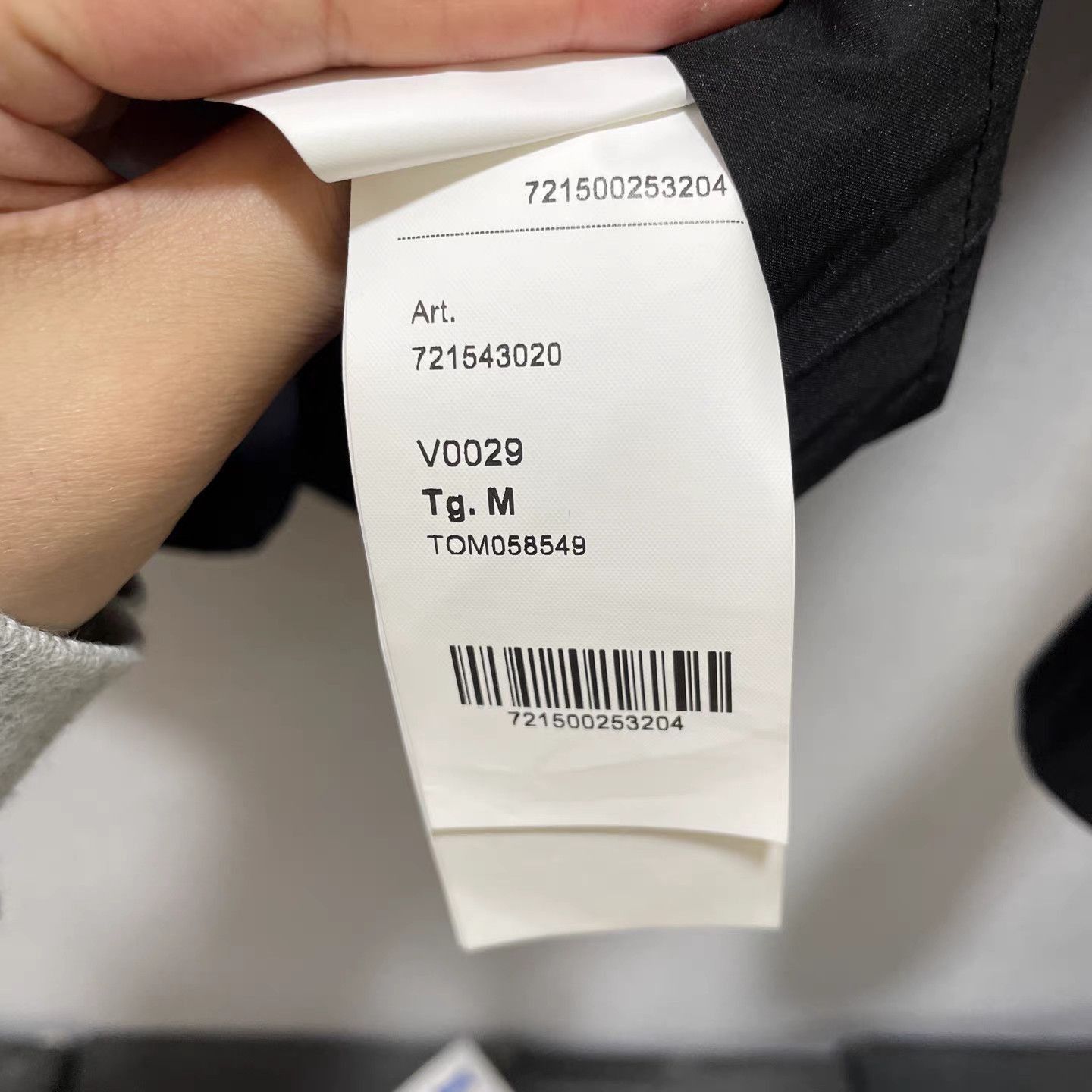 Stone Island Black Hooded Light Jacket with Zip Closure Size US M / EU 48-50 / 2 - 4 Thumbnail