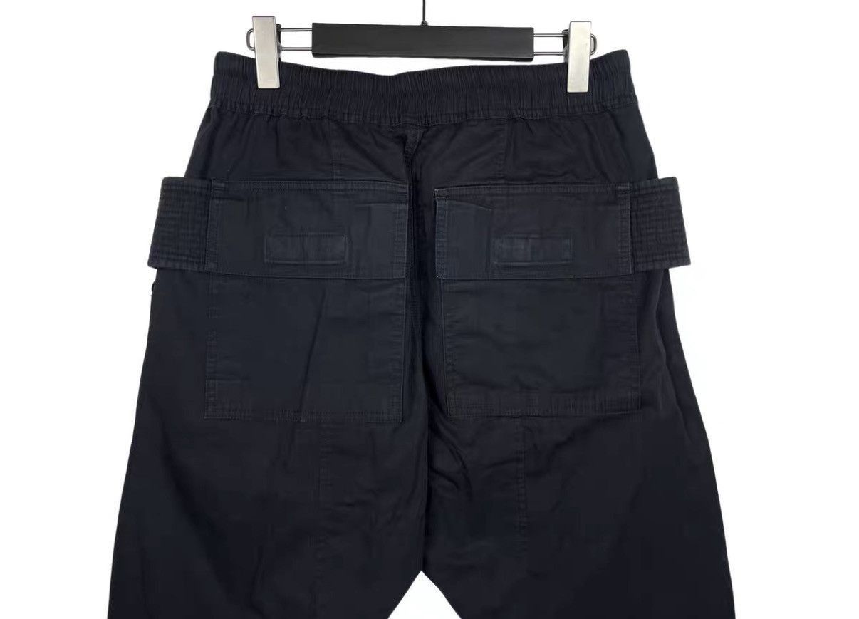 Rick Owens Black Cargo Pants with Drawstring Waist Size 32 Size US 32 / EU 48 - 4 Thumbnail